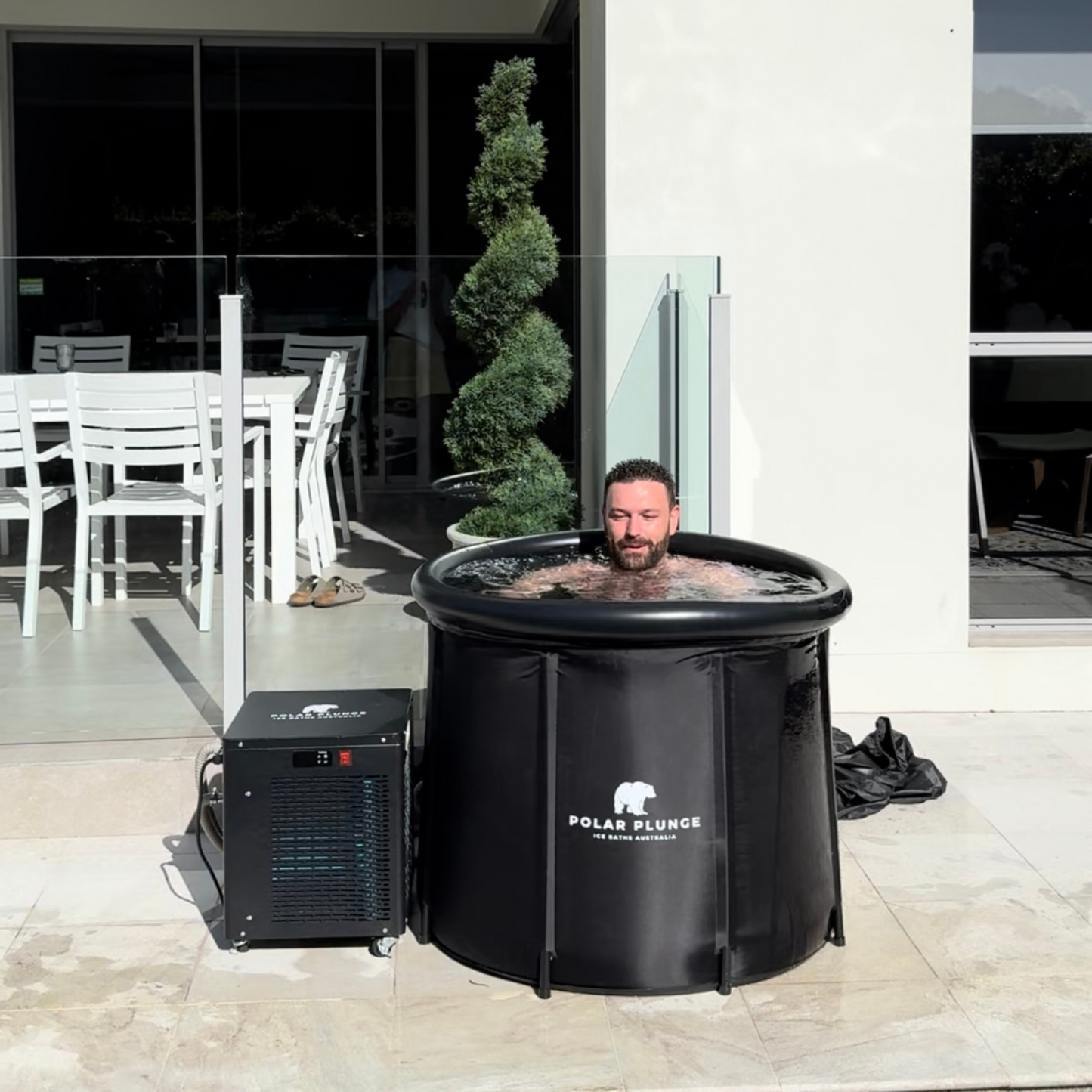 Polar Bath & 1HP Ice Bath Chiller